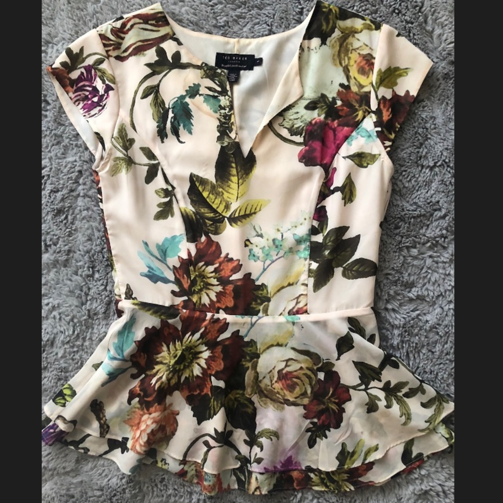 Ted Baker Floral top